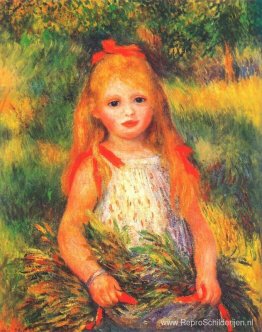 Meisje met bloemen Meisje met bloemen