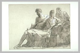 Studie voor het schilderij Phaedra en Hippolytus Studie voor het schilderij Phaedra en Hippolytus