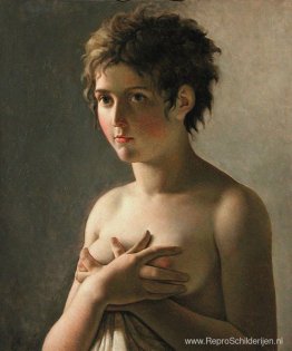 Portret van een jong meisje Portret van een jong meisje