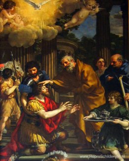 Ananias herstelt de aanblik van Sint-Paulus Ananias herstelt de aanblik van Sint-Paulus
