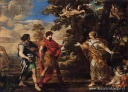 Venus verschijnt aan Aeneas als een jaagster Venus verschijnt aan Aeneas als een jaagster