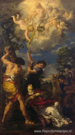 Het martelaarschap van Sint-Stefanus Het martelaarschap van Sint-Stefanus
