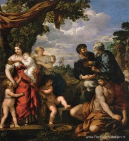 Het bondgenootschap van Jakob en Laban Het bondgenootschap van Jakob en Laban