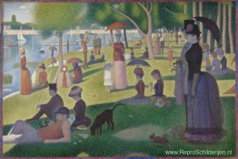 Een zondag op La Grande Jatte -1884 Een zondag op La Grande Jatte -1884