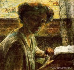 Portret van een jonge vrouw Portret van een jonge vrouw