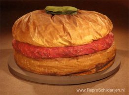 Vloerburger (Gigantische Hamburger) Vloerburger (Gigantische Hamburger)