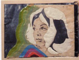 Zelfportret op zilverpapier Zelfportret op zilverpapier