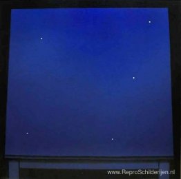 Blauwe tafel Blauwe tafel