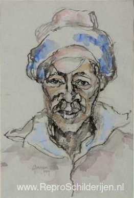 Portret van een man Portret van een man