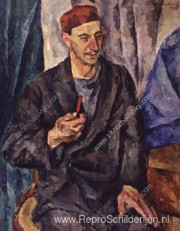 Portret van kunstenaar Herman Vasilyevich Fyodorov Portret van kunstenaar Herman Vasilyevich Fyodorov