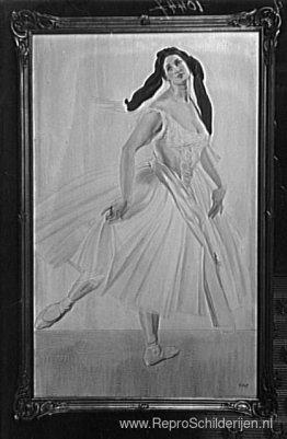 Portret van juffrouw Paoloff Portret van juffrouw Paoloff