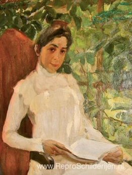 Portret van Z.A. Pertsova Portret van Z.A. Pertsova