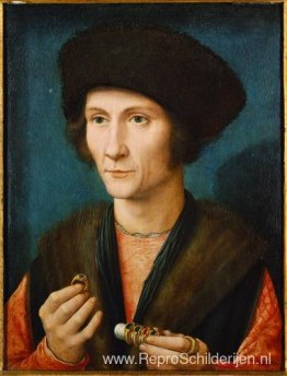 Portret van een goudsmid Portret van een goudsmid
