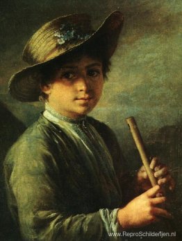 Jongen met zhaleyka Jongen met zhaleyka