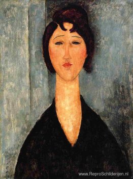 Portret van een jonge vrouw Portret van een jonge vrouw