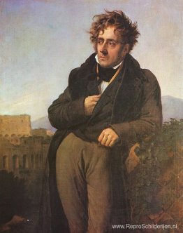 Chateaubriand mediteert op de ruïnes van Rome Chateaubriand mediteert op de ruïnes van Rome