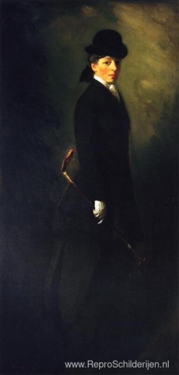 Portret van juffrouw Leora Dryer in rijkostuum Portret van juffrouw Leora Dryer in rijkostuum