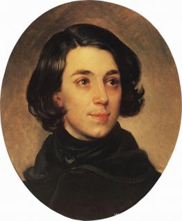 Portret van een architect I.A. Monighetti Portret van een architect I.A. Monighetti