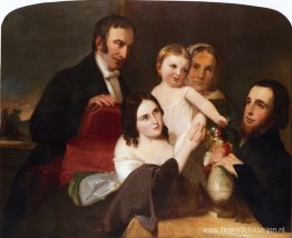Het groepsportret van de familie Alexander Het groepsportret van de familie Alexander