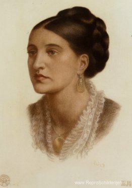Portret van mevrouw Georgin A Fernandez Portret van mevrouw Georgin A Fernandez
