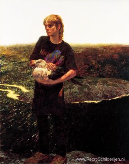 Portret van orka Bates Portret van orka Bates