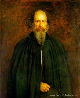 Portret van Lord Alfred Tennyson Portret van Lord Alfred Tennyson