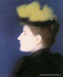 Portret van Margit Piátsek Portret van Margit Piátsek