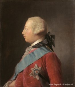 Portret van koning George III Portret van koning George III