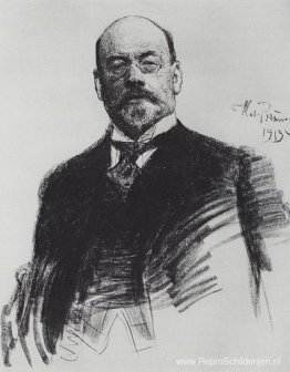 Portret van de kunstenaar I.S. Ostroechov Portret van de kunstenaar I.S. Ostroechov