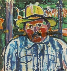 Man met strohoed Man met strohoed