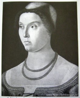 Portret van een dame Portret van een dame