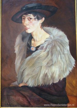 Portret van Anna Grilikhes Portret van Anna Grilikhes