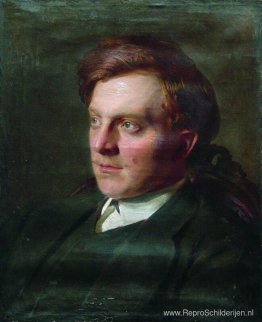 Portret van Ivan Timofejevitsj Savenkov in zijn universiteitsstu Portret van Ivan Timofejevitsj Savenkov in zijn universiteitsstu