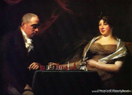 Portret van Francis en zijn vrouw Eliza Dundas Cumming Portret van Francis en zijn vrouw Eliza Dundas Cumming