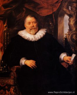 Portret van Johan Wierts Portret van Johan Wierts