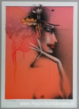 Zonder titel (Vrouw met bloem) Zonder titel (Vrouw met bloem)