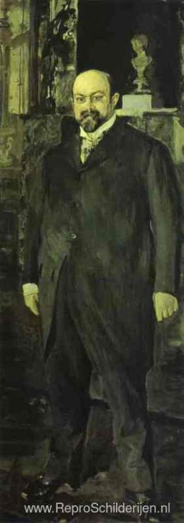 Portret van Michail Morozov Portret van Michail Morozov