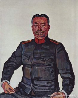 Portret van generaal Ulrich Wille Portret van generaal Ulrich Wille
