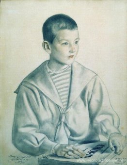 Portret van Mitja Sjostakovitsj Portret van Mitja Sjostakovitsj