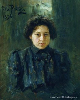 Portret van de kunstenaarsdochter Nadezhda Portret van de kunstenaarsdochter Nadezhda