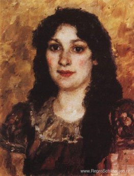Portret van E.A. Surikova Portret van E.A. Surikova