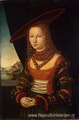 Portret van een vrouw Portret van een vrouw
