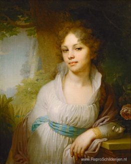 Portret van MILopukhina Portret van MILopukhina
