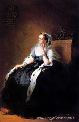 Portret van Eugénie, keizerin van de Fransen Portret van Eugénie, keizerin van de Fransen