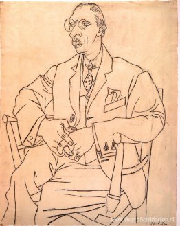 Portret van Igor Stravinsky Portret van Igor Stravinsky