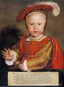 Portret van Edward VI als kind Portret van Edward VI als kind