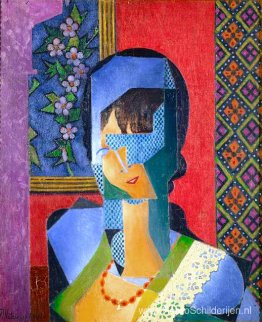 Vrouw met dentelle Vrouw met dentelle