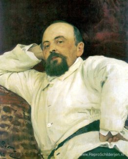 Portret van Savva Mamontov Portret van Savva Mamontov