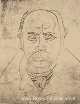 Portret van Taras Sjevtsjenko Portret van Taras Sjevtsjenko