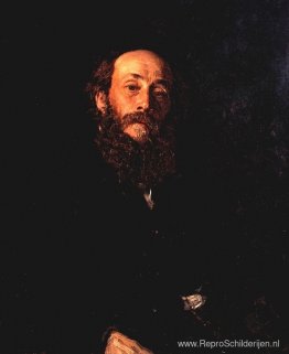 Portret van de kunstenaar Nikolay Gay Portret van de kunstenaar Nikolay Gay